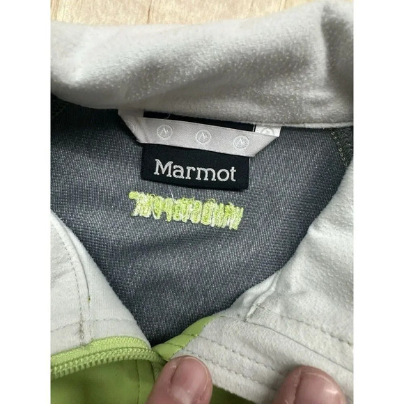 MARMOT Windstopper Green Soft Shell Jacket Women’s Medium M Active Exercise - Picture 3 of 8